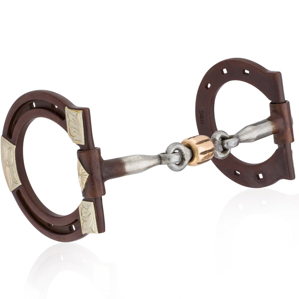 Mikmar Legacy Horseshoe Snaffle Bit - Mikmar Bit Company - Horseback Riding Bits