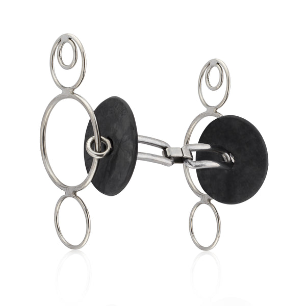 Mikmar Two-Ring Bit Designed by Richard Watson - Mikmar Bit Company - Horseback Riding Bits