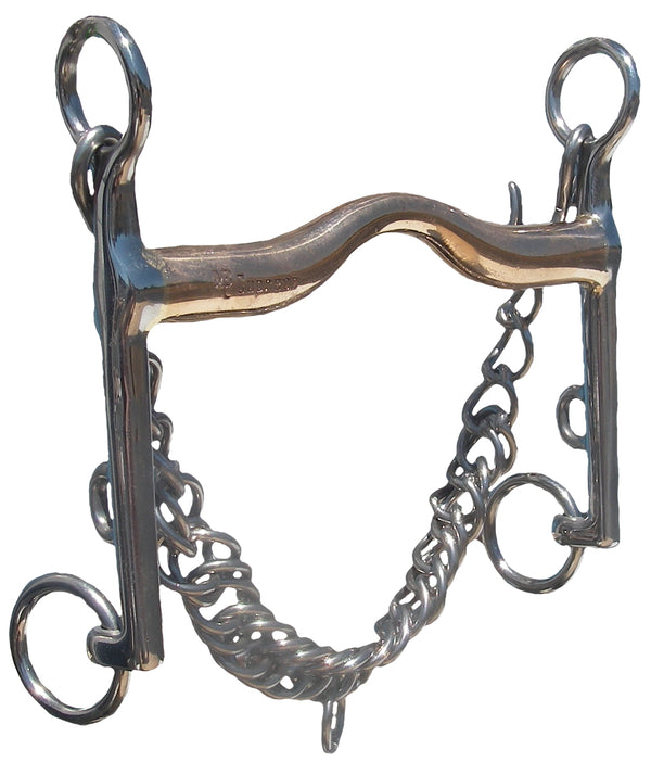 Mikmar Cupreon Weymouth Bit - Mikmar Bit Company - Horseback Riding Bits